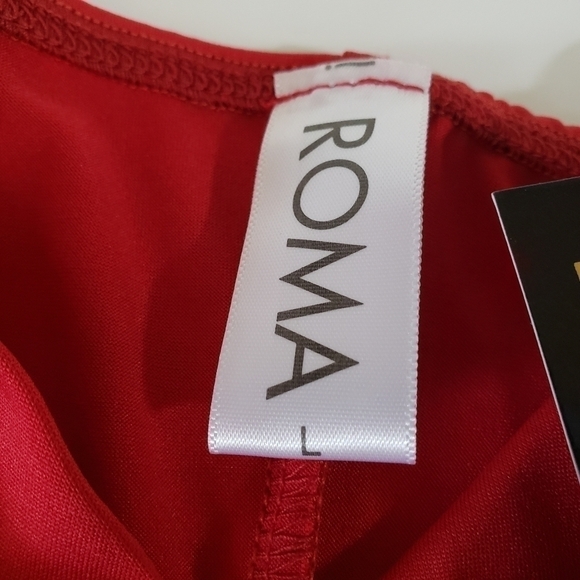 NEW Roma Wrapped Mini Dress Red Large Yandy - Picture 5 of 8